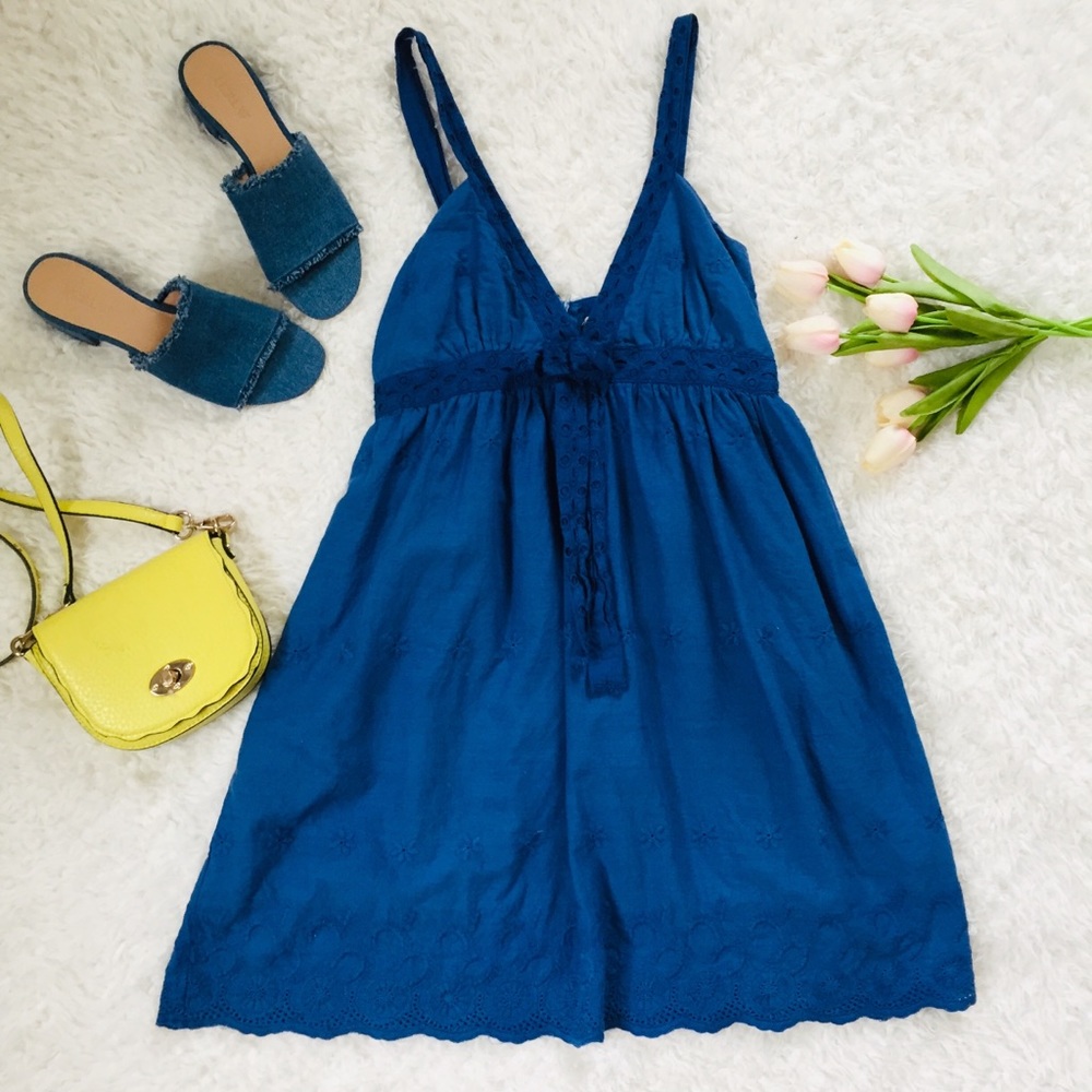 Sans Souci Blue Mini Dress